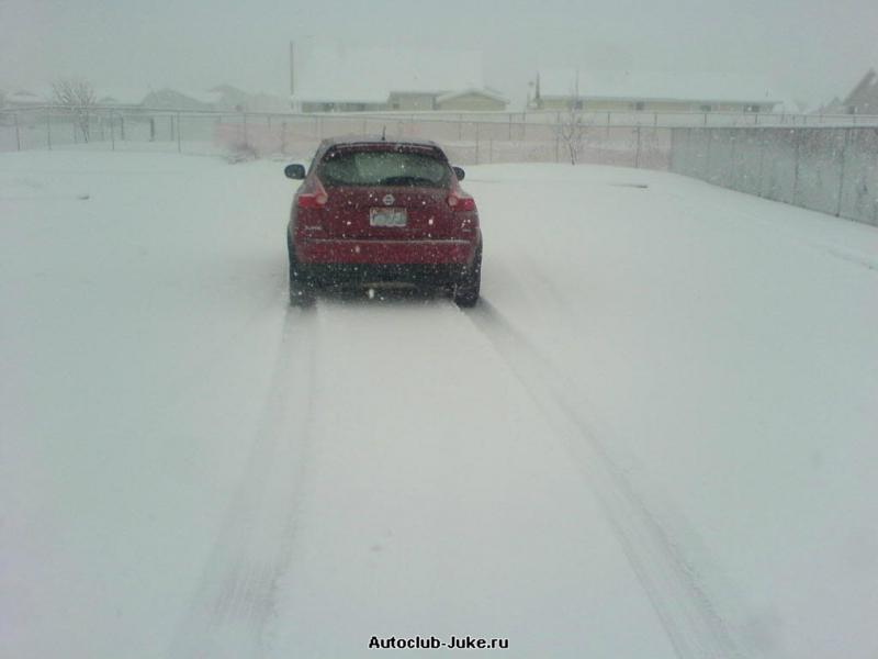 Nissan Juke зимой